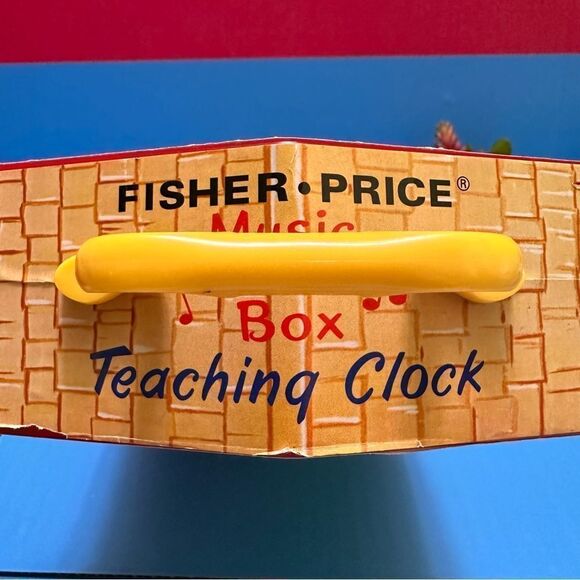 Fisher Price Teaching Clock  Musical Box Toy - Picture 6 of 8